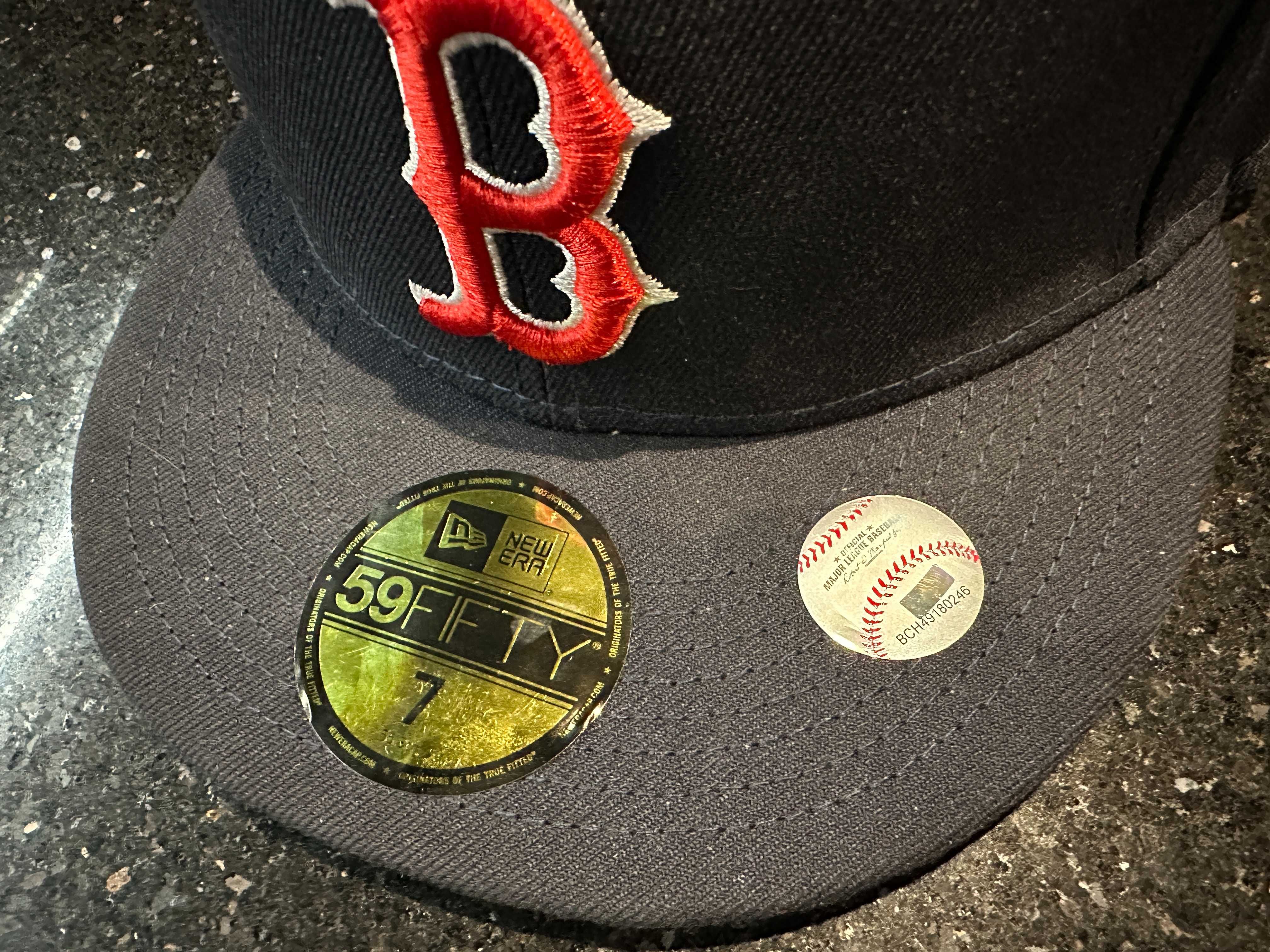 Czapka Boston Red Sox Authentic On-Field 59Fifty Navy Fitted - New Era