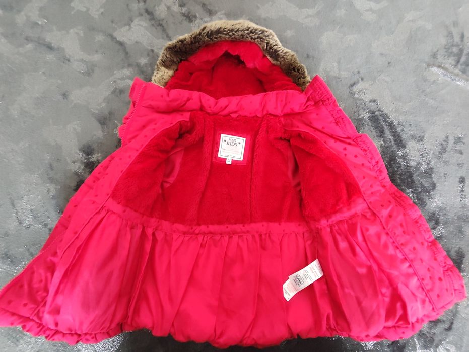 Курточка зимова для дівчинки 92-98 см