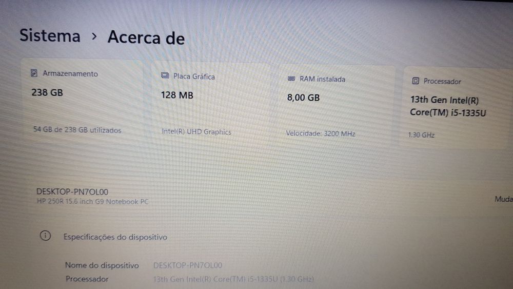 Portátil HP oportunidade ! Ler descrição