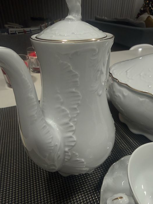 Serviço de loiça de porcelana Erika Konigliches Bavarian Porzellan