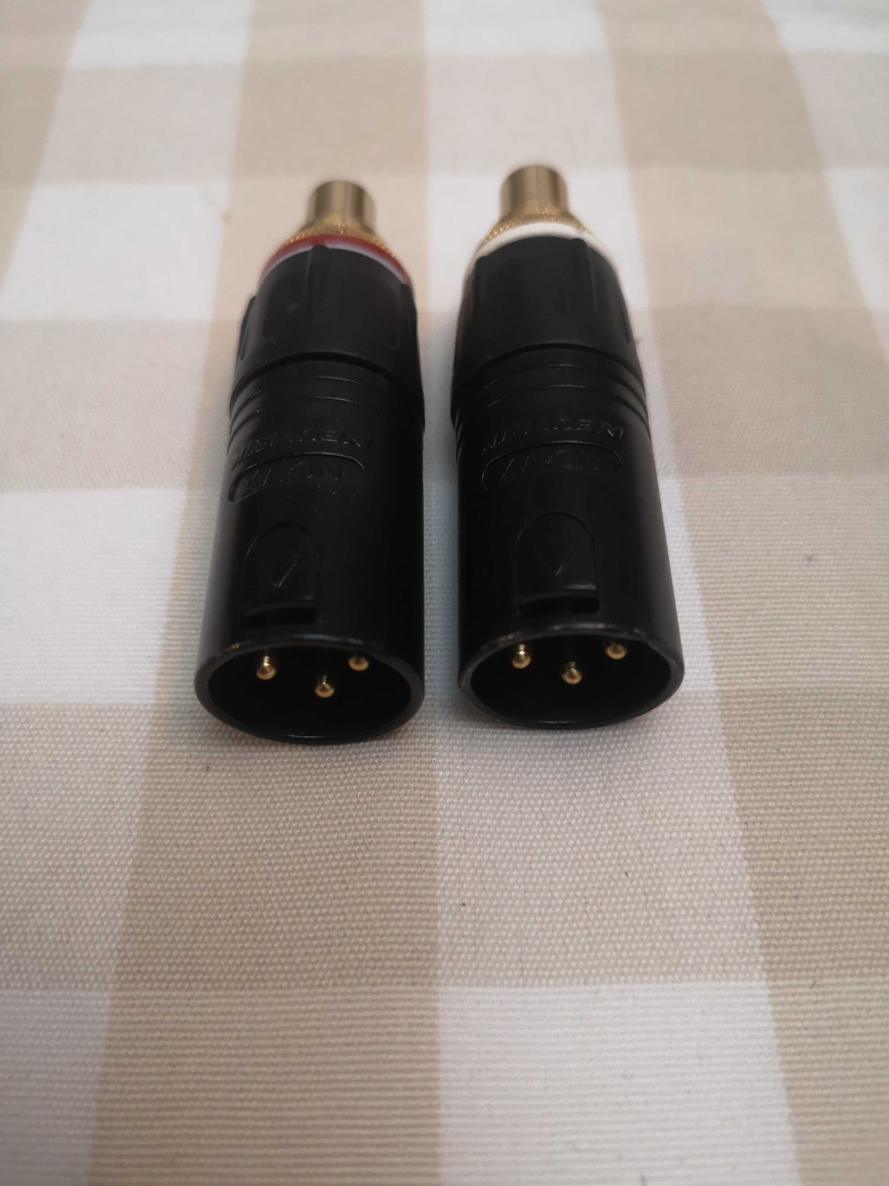 Neutrik RCA - XLR  - Adaptadoress