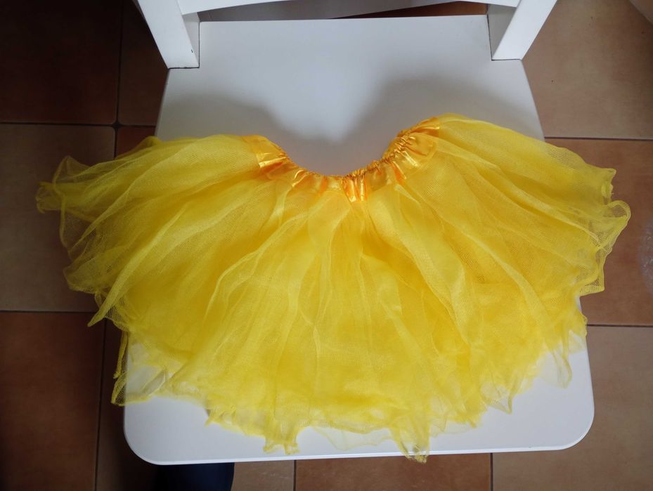 Spódniczka baletowa tutu żółta