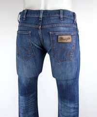 Wrangler Bryson spodnie jeansy W29 L34 pas 2 x 39 cm