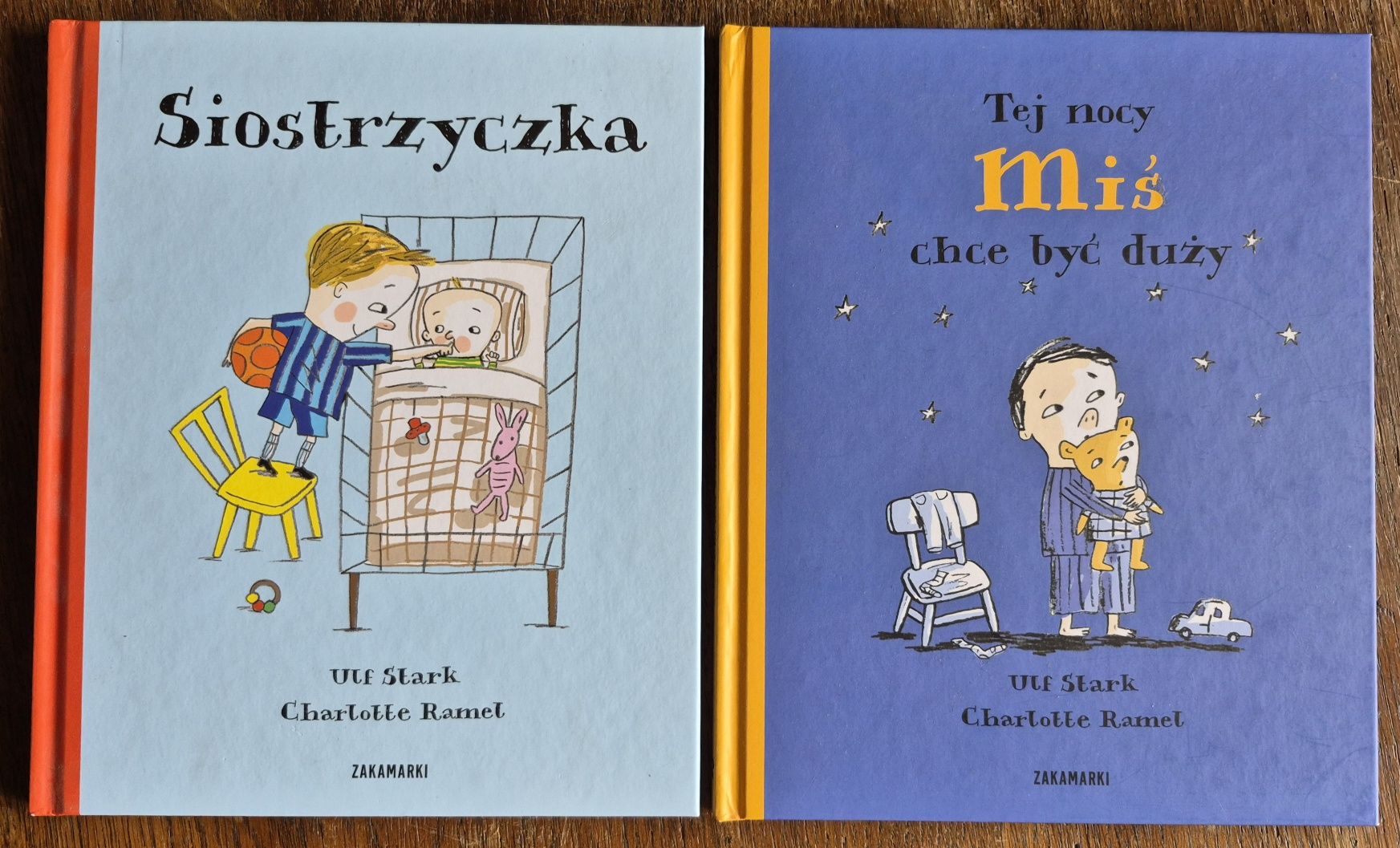 Siostrzyczka, Tej nocy miś chce być duży - Ulf Stark