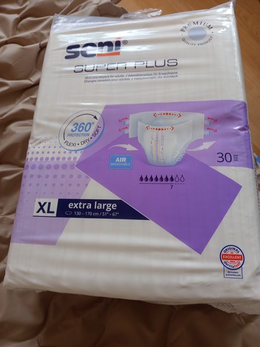 Pampersy XL 3 paczki