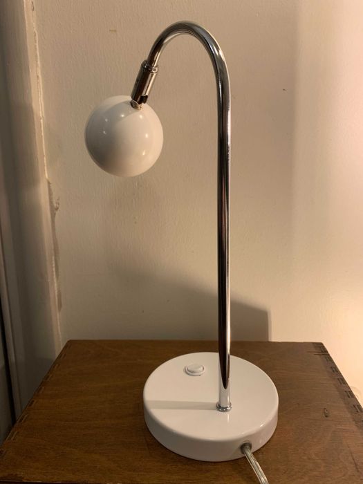 Candeeiro Branco esfera