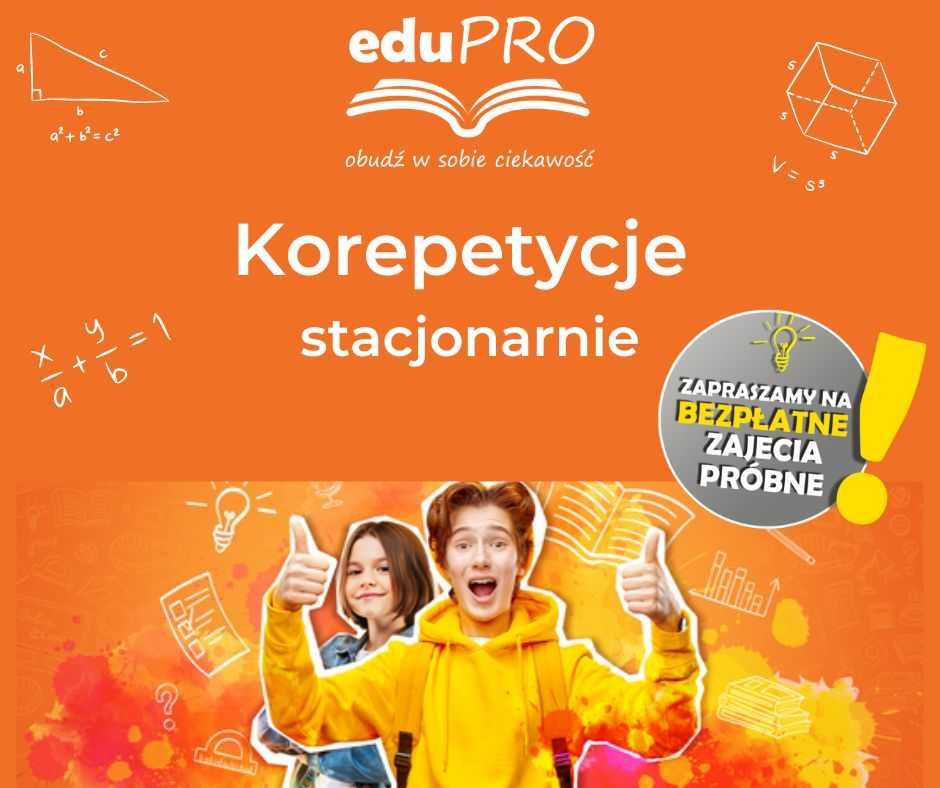 Korepetycje - matematyka (E8, matura) , chemia i inne stacjonarnie
