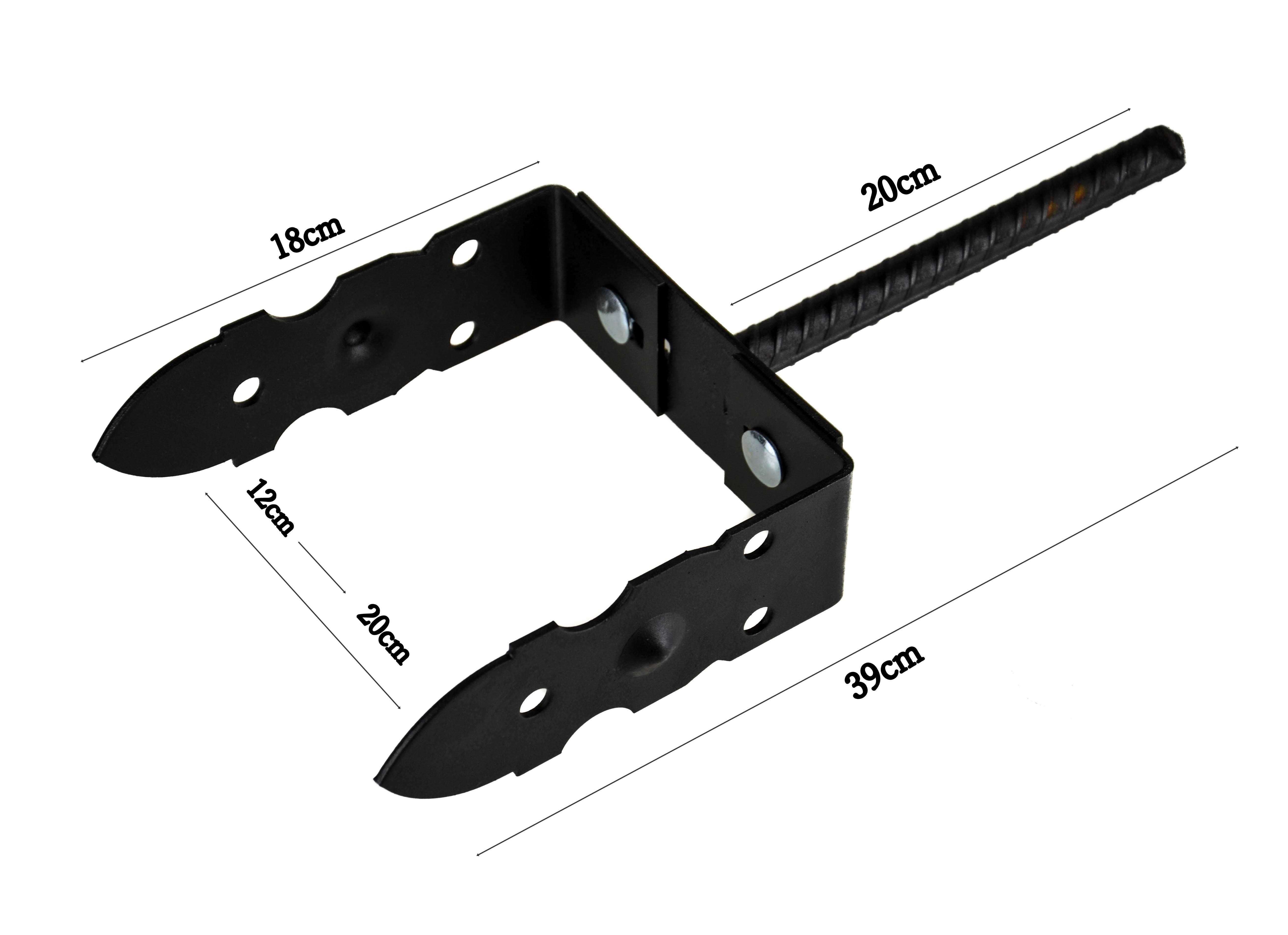PODSTAWA SŁUPA WBIJANA kotwa Wspornik 0-170x700mm NAJTANIEJ !