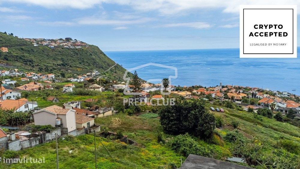 Terreno  906m² e duas casas para reabilitar –  Arco da Calheta
