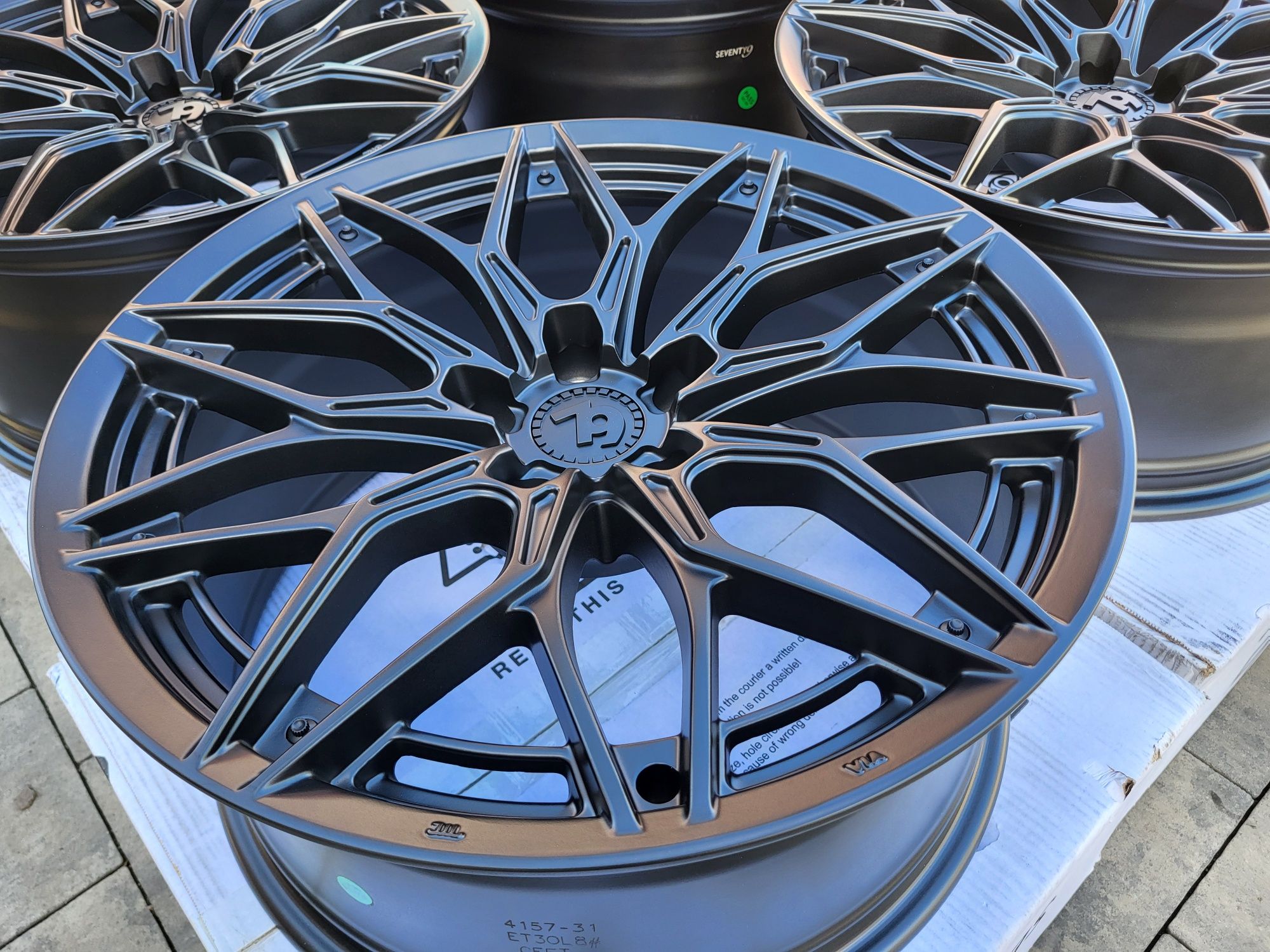 79wheels 19" 5x112 8.5J ET30 Audi A7 A5 A6 C6 C7 A4 B8 B9 Q5 Q3 !