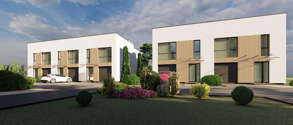 ОЗЕРО/Готовий Будинок (дуплекс) 139 м2/Гараж/Садочок/Розтермінування