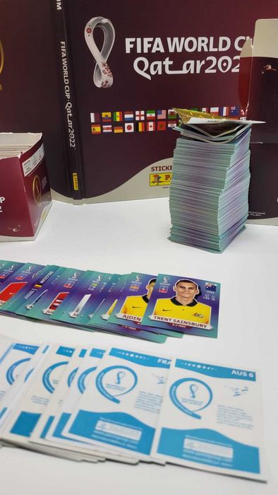 Cromos Mundial Catar 2022 - 50% da coleção disponível!