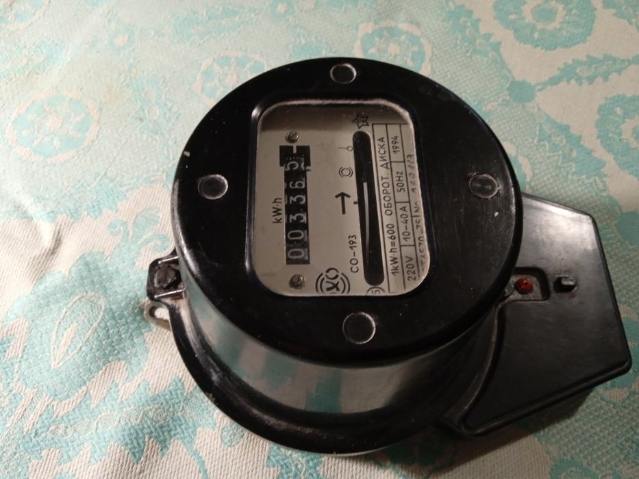 Счетчик 'єлектрический однофазн б.у.ый