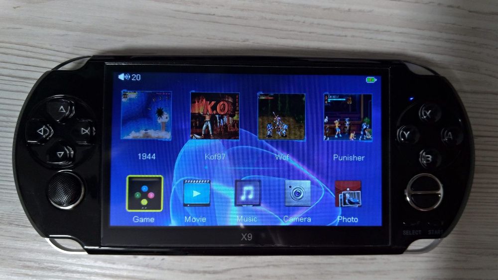 Універсальна приставка PSP X9 портативна ігрова консоль великий екран
