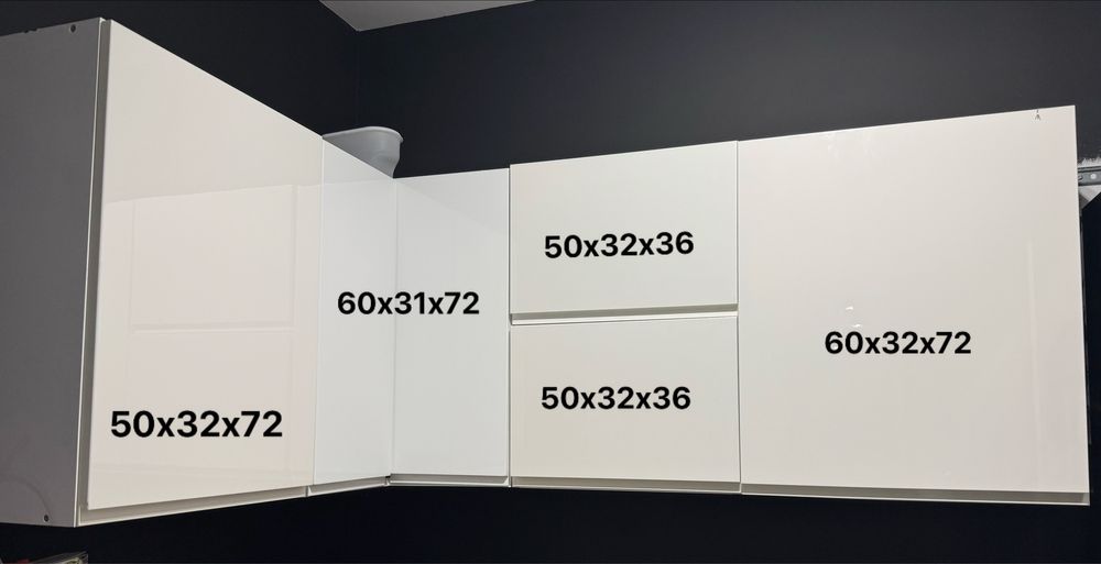 Kuchnia biała z połyskiem REZERWACJA