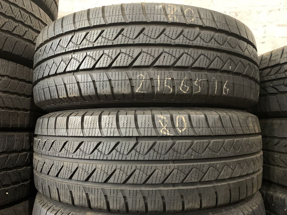 Комплект шин б/у всесезонные 215/65 R16c GoodYear Vector4S Cargo