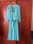 Vestido Azul Cerimónia