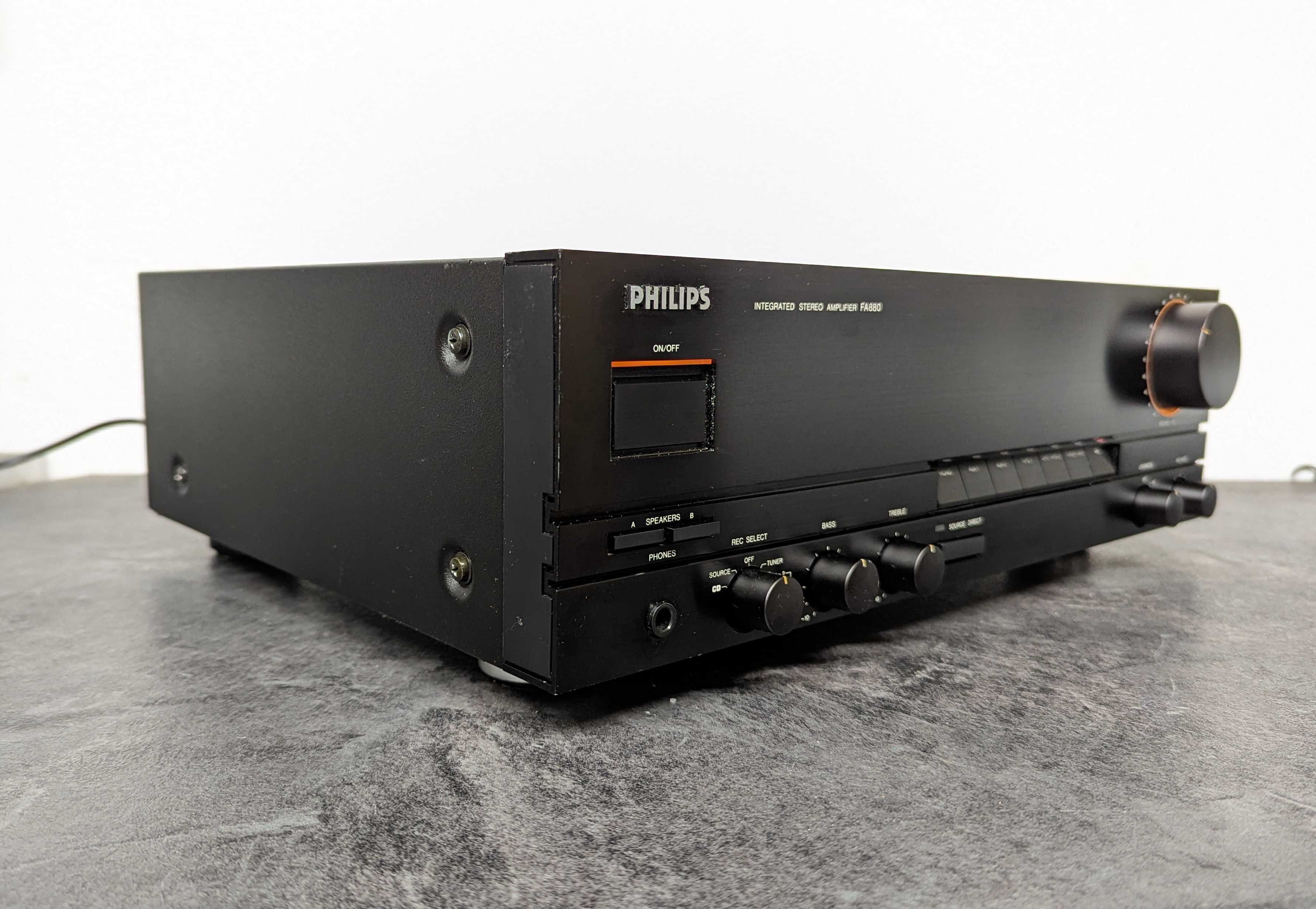 Підсилювач Philips FA 880. 2 x 85 Watt. Made in Japan.