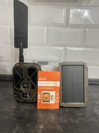 4g онлайн фотоловушка hc940pro з акумулятлром і сонячною панелею
