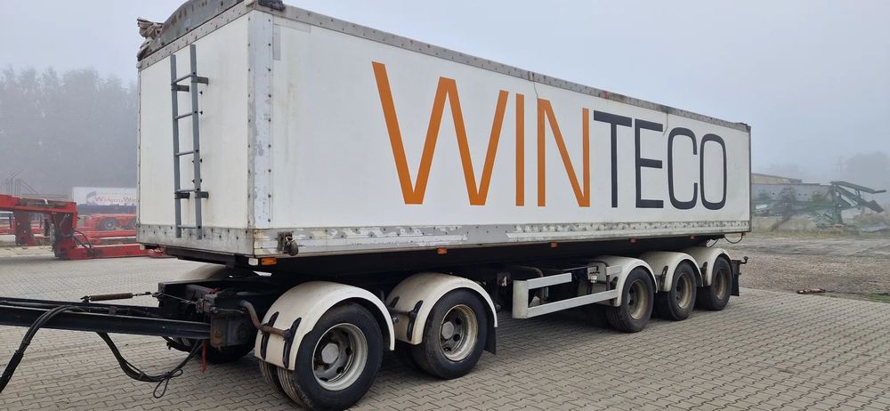 Laurinaho Yhtiőt  Przyczepa wywrotka 5 osiowa