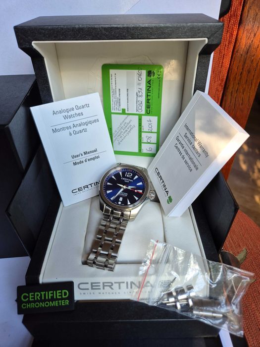 CERTINA DS ACTION 200 M  Chronometr kwarcowy, Obniżka Ceny !