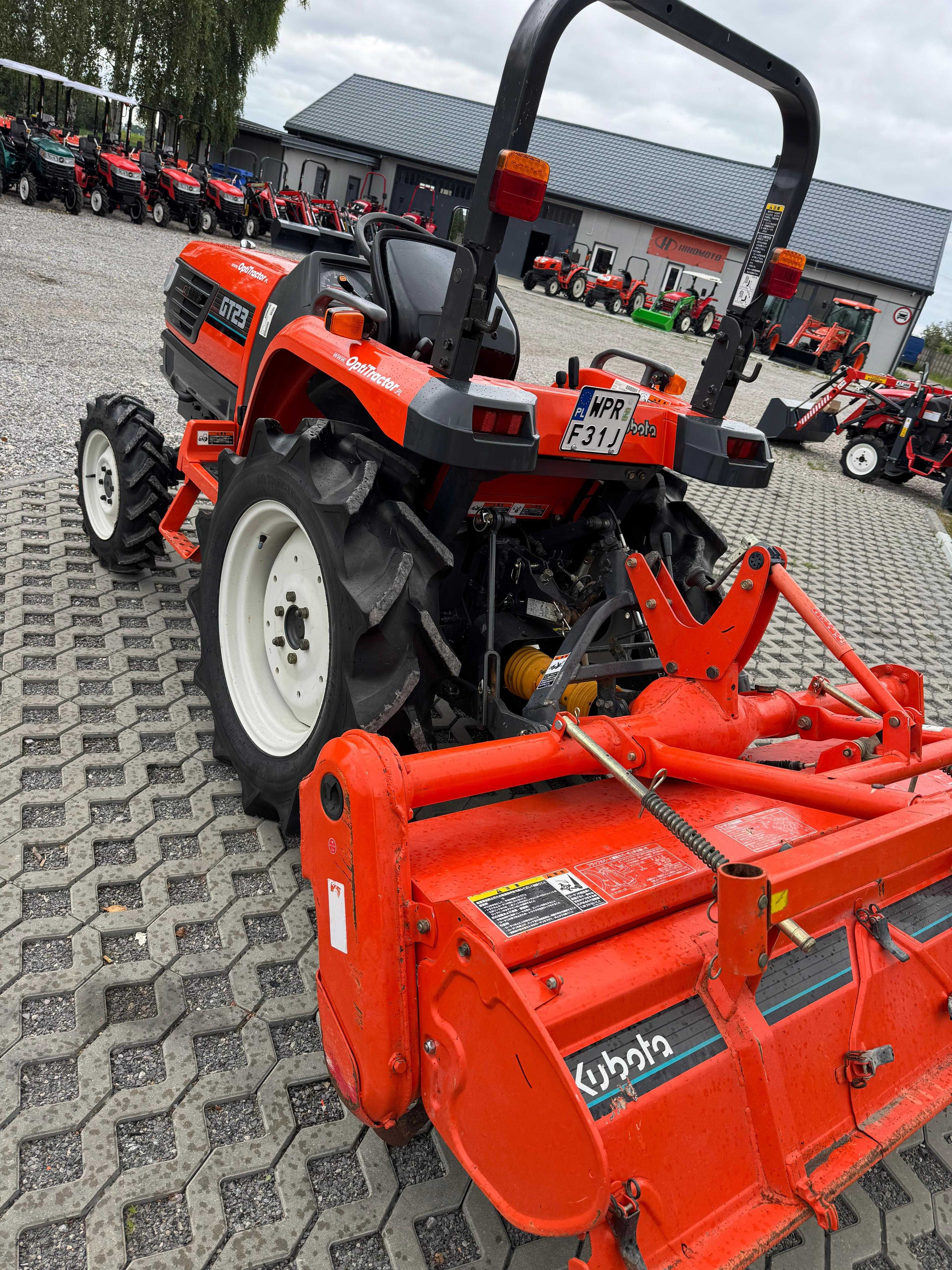 Rezerwacja KUBOTA GT-23 4X4 23hp, Wspomag, Manual, Zarejestrowany
