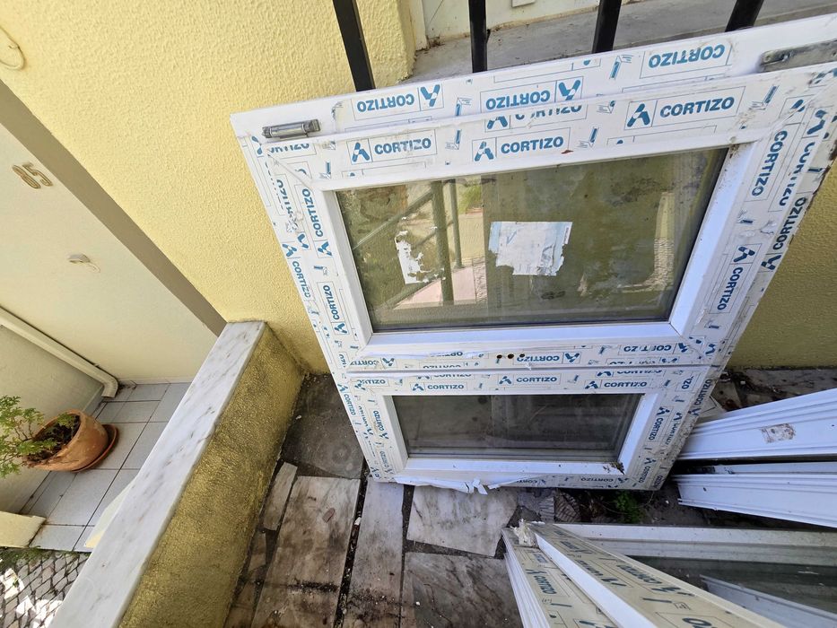 Janelas PVC vidro duplo térmico