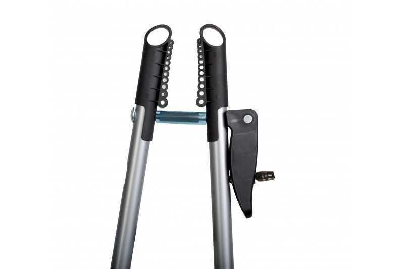 Bagażnik rowerowy uchwyt na dach na rower aluminiowy zamek AMOS TOUR