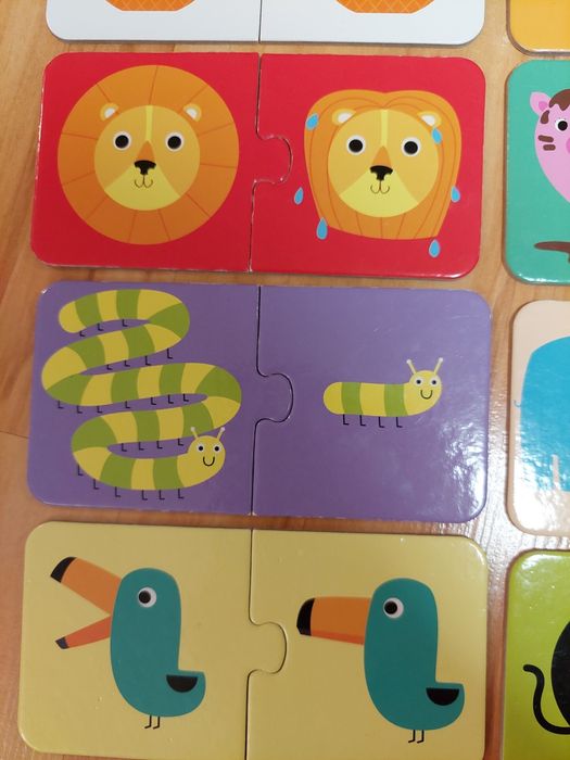 Puzzle Czuczu buzie i przeciwieństwa