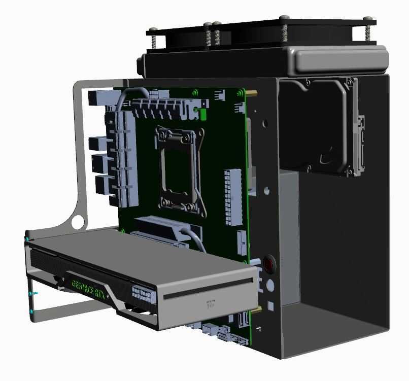 Mini obudowa mATX, test bench w pełni uzbrojony - 1x5,25 , 2x3,5 , AIO