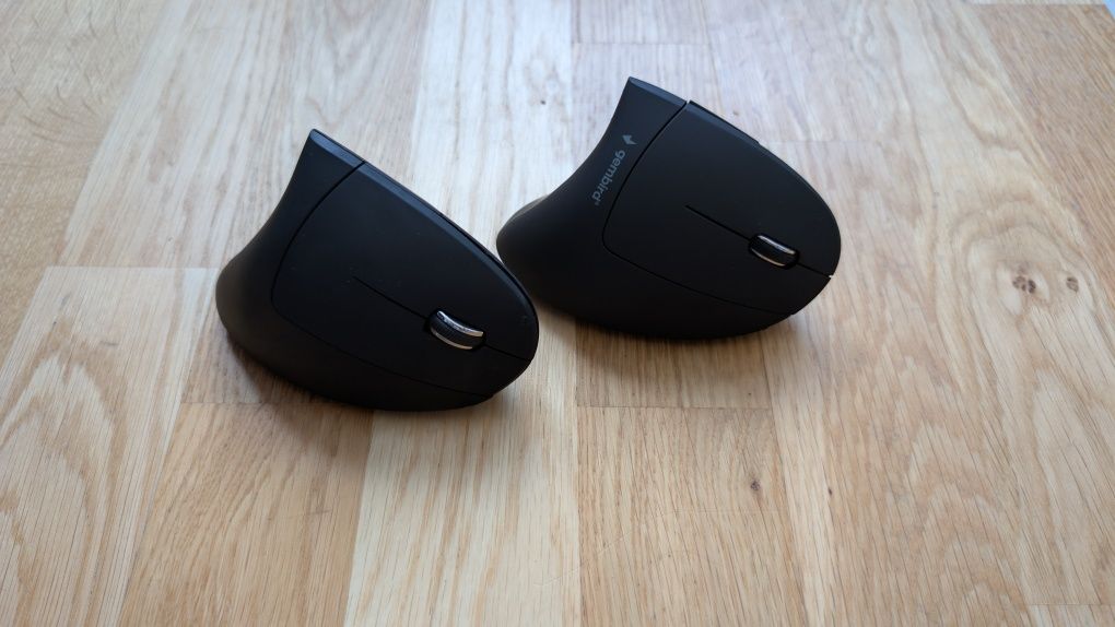 Myszka bezprzewodowa - ergonomiczna wertykalna