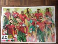Poster de Portugal.com calendarios dos jogos no verso.
Novo.