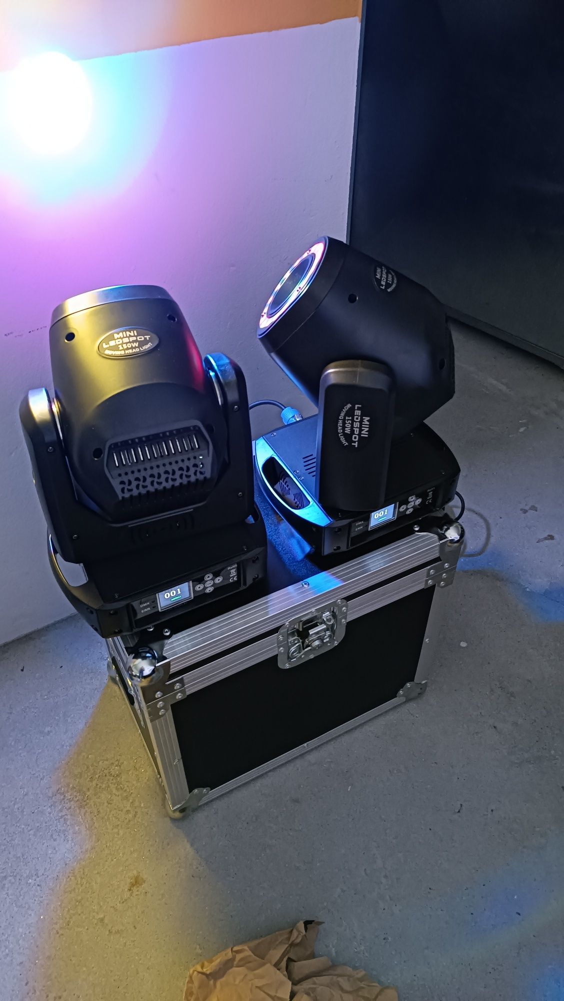 Robots profissionais 150 watts prisma e com anel Led