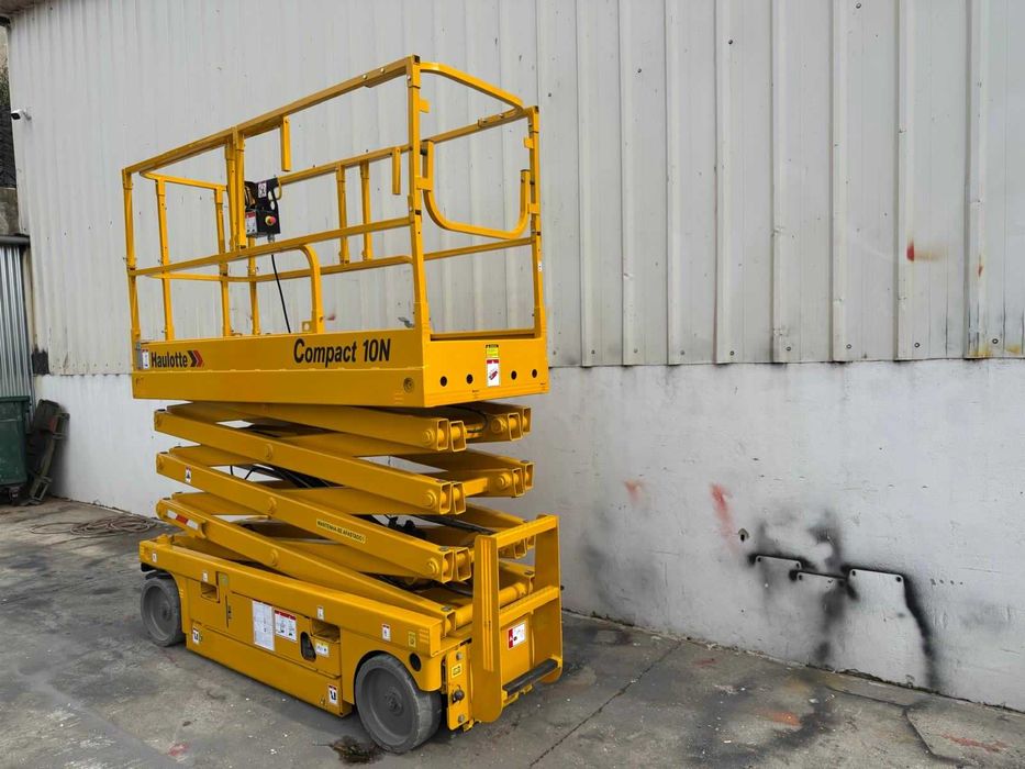 Plataforma Elevatoria Tesoura Eletrica Haulotte Compact 10N 10 METROS