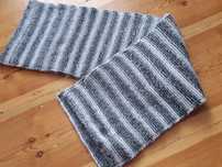 Yarnart pacific chunky szary ombre motek włóczka wełna