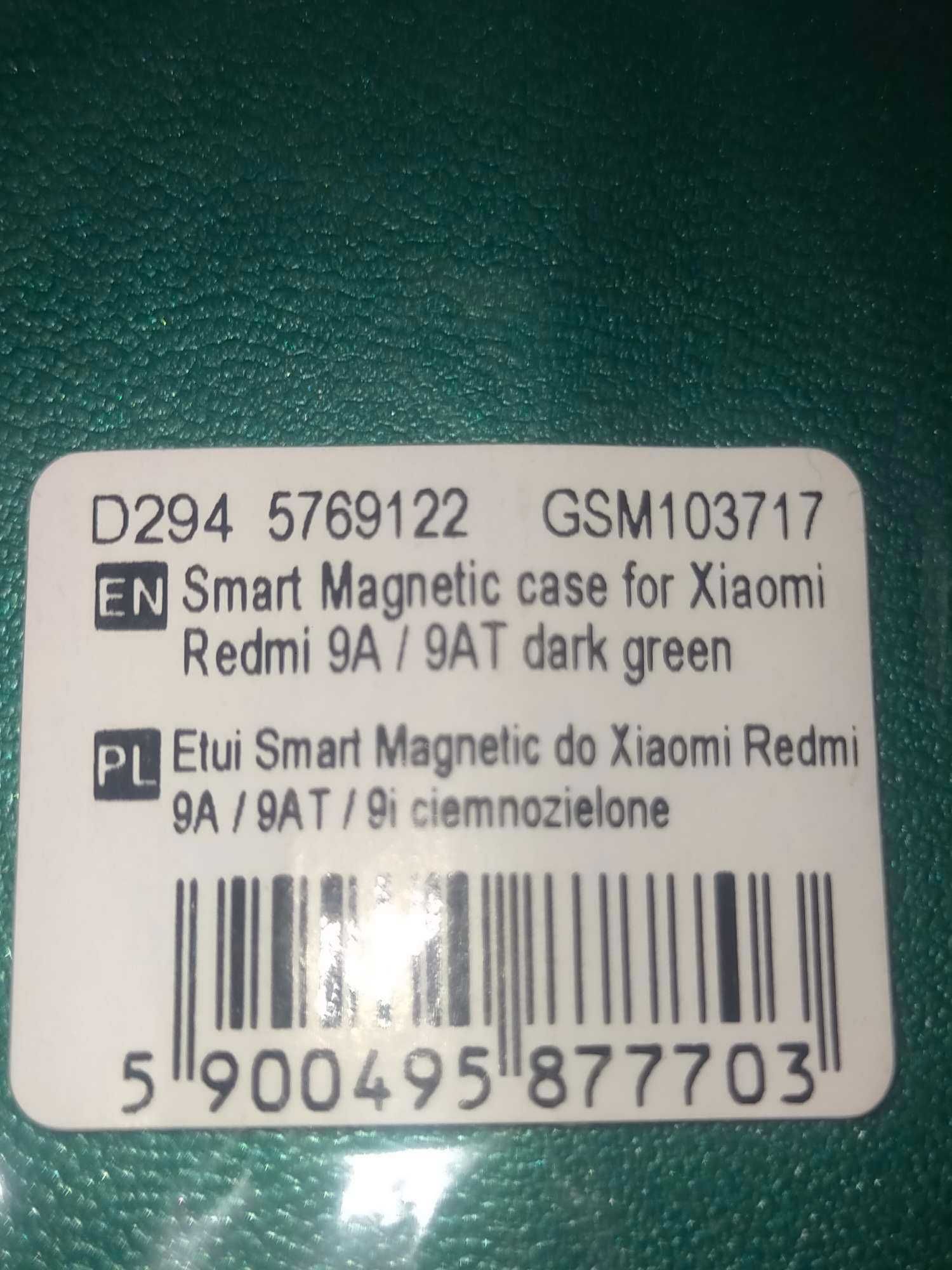 Etui magnetyczne do Xiaomi Redmi 9A/9AT/9i - futerał, pokrowiec