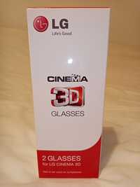 Okulary Cinema 3D LG nowe.