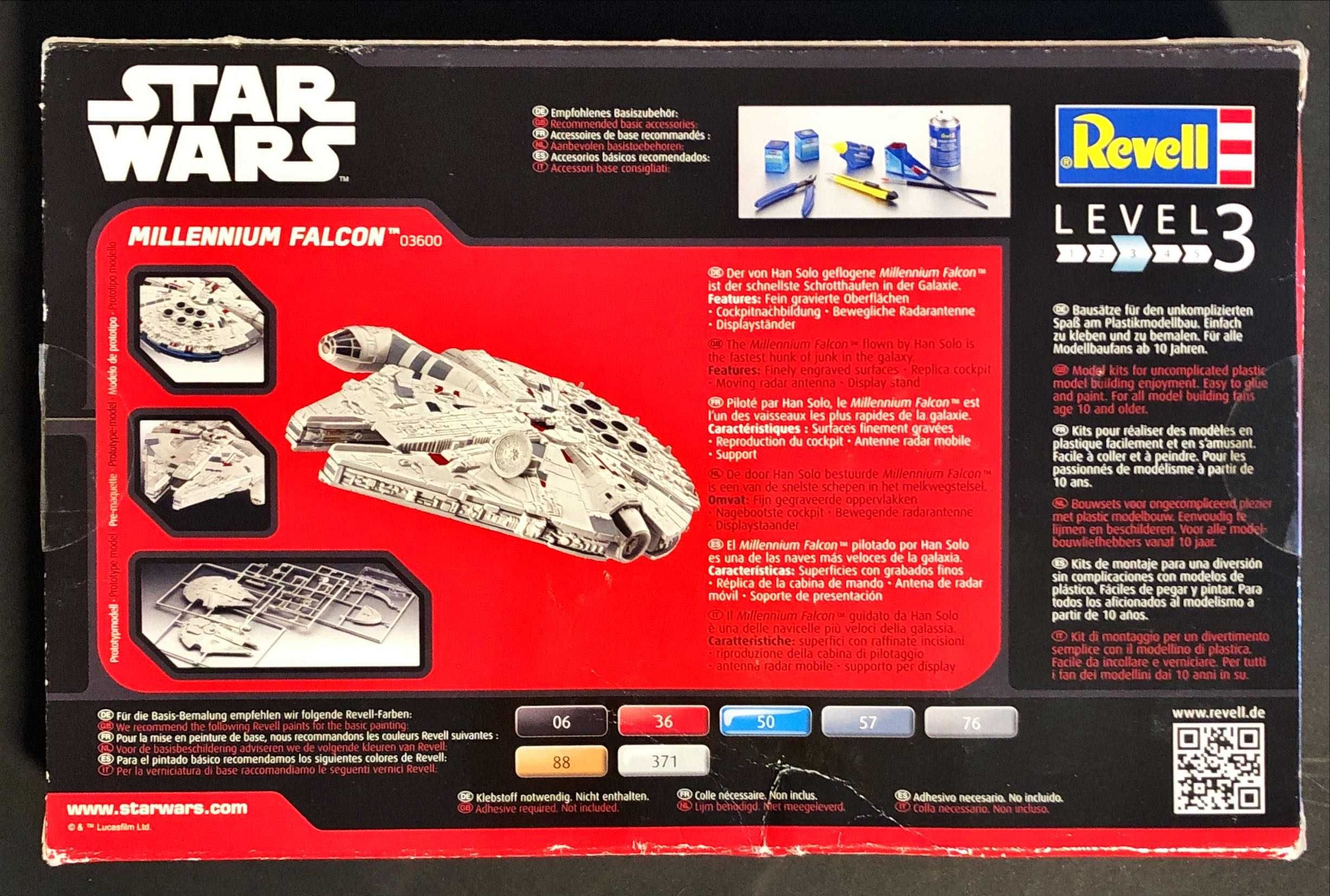 KIT Star Wars [14€ cada] A Guerra das Estrelas Kit Revell Modelismo