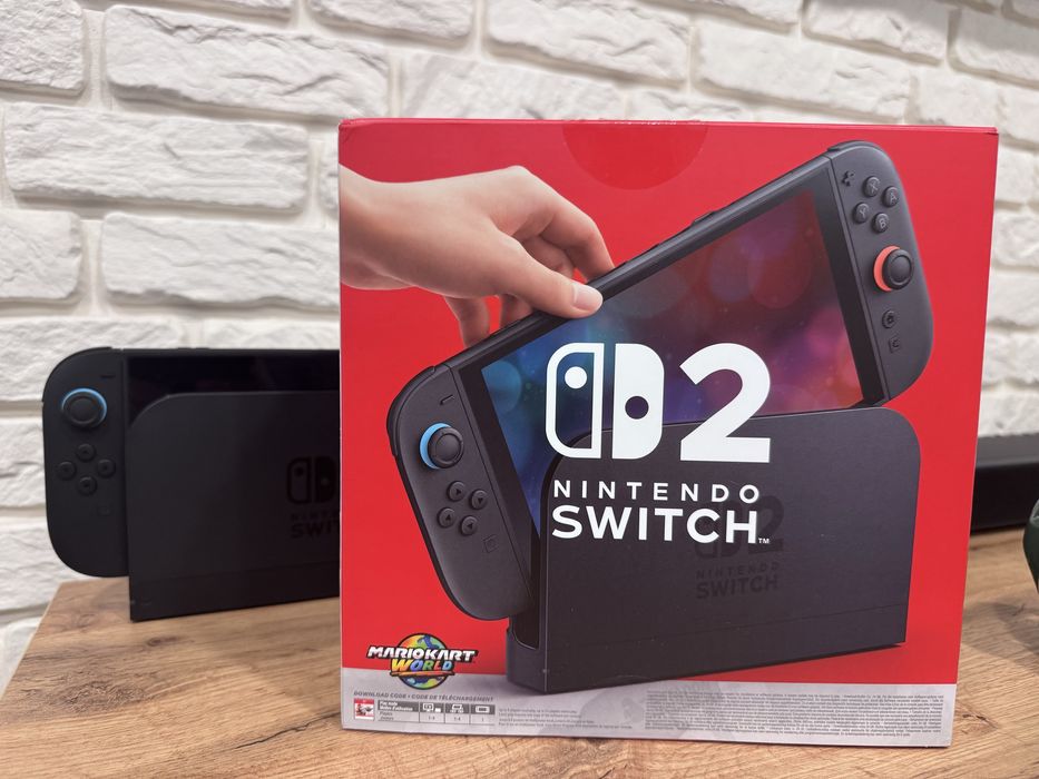 Nintendo Switch 2 plus Gry 20miesiecy Gwarancji