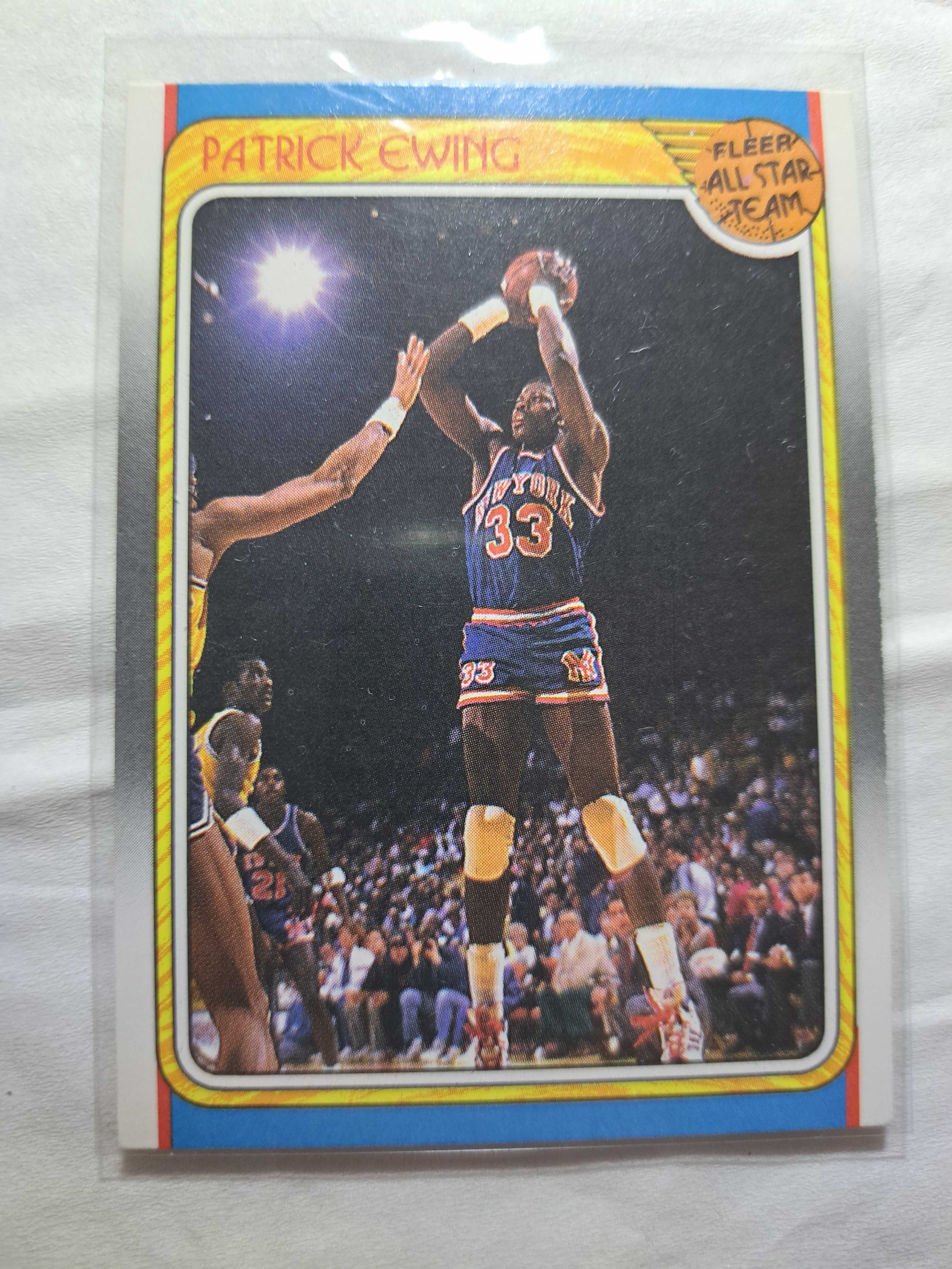 1988 Fleer All Star Patrick Ewing #80 NM NBA