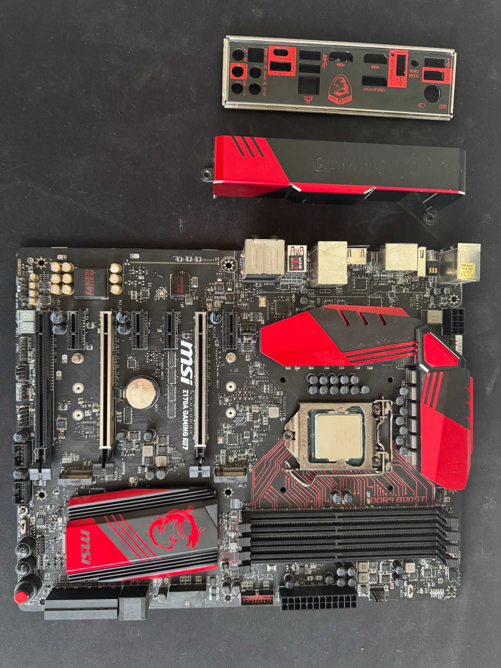 Intel Core i7-6700K i MSI Z170A GAMING M7
