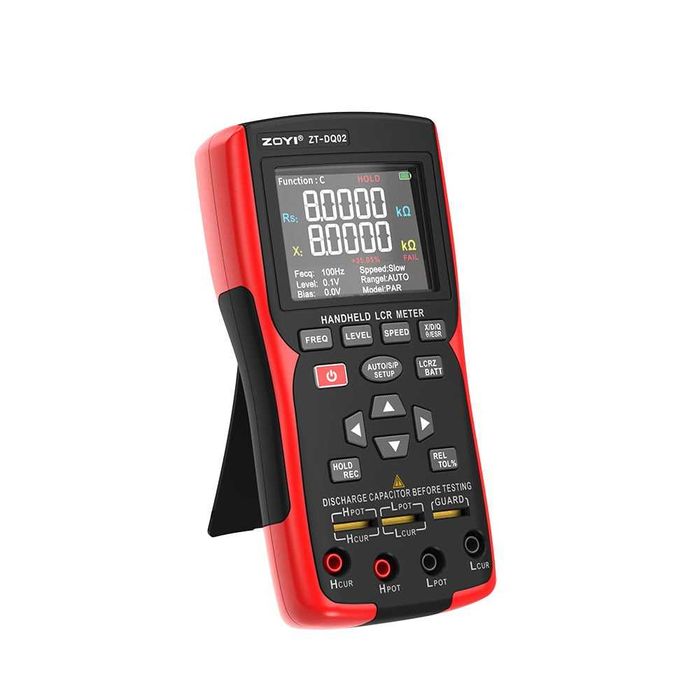 ZOYI ZT-DQ02 LCR міст ESR Тестер внутрішнього опору акумуляторів 18650