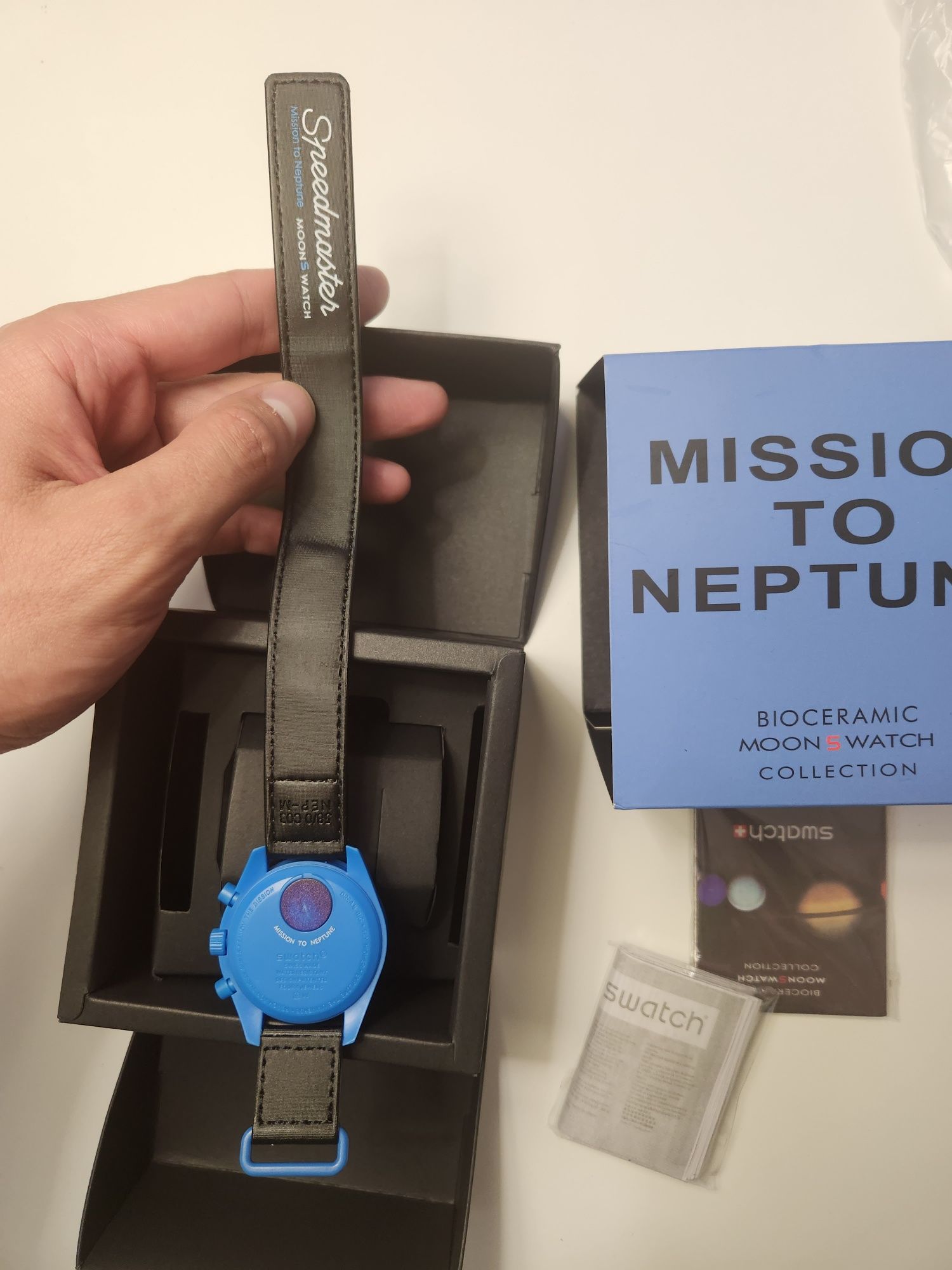 Годинник Omega x swatch mission to Neptune