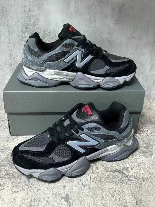 Buty damskie Trampk adidas New_Balance_9060_Black Castlerock Grey r.43