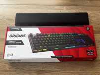 Klawiatura przewodowa HyperX Origins Alloy Red + podkladka nadgarstki