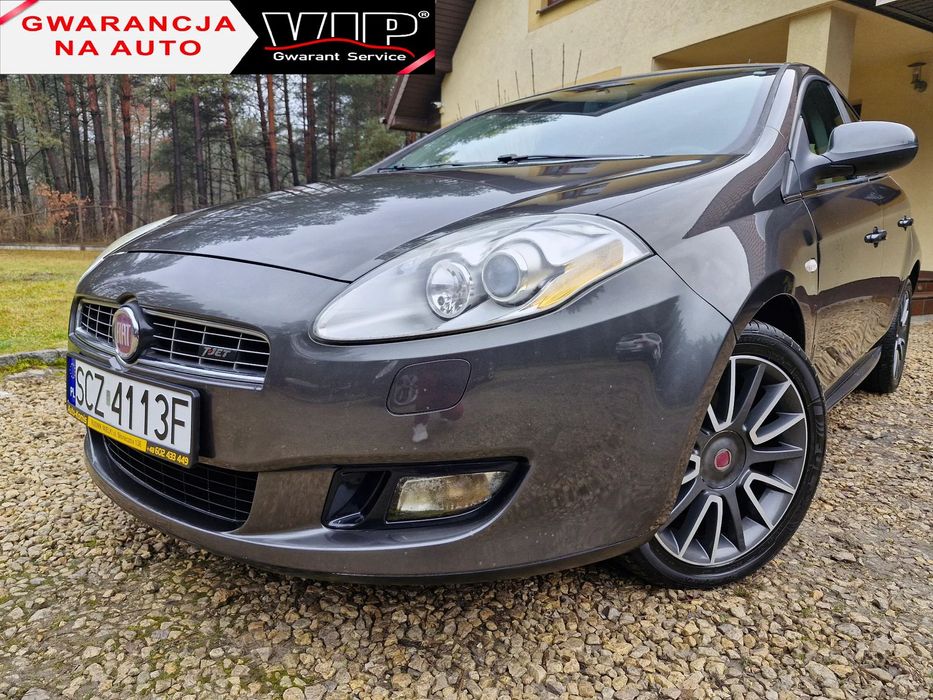 Fiat Bravo 1.4T-120KM Serwis-TYLKO 102TYS KM XENON Bezwypadkowy  ZAREJESTROWANY