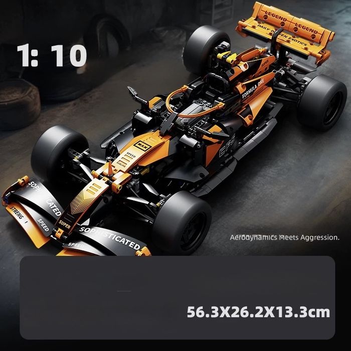 Конструктор Формула 1 | LEGO-стиль | Идеальный подарок детям и взрослы
