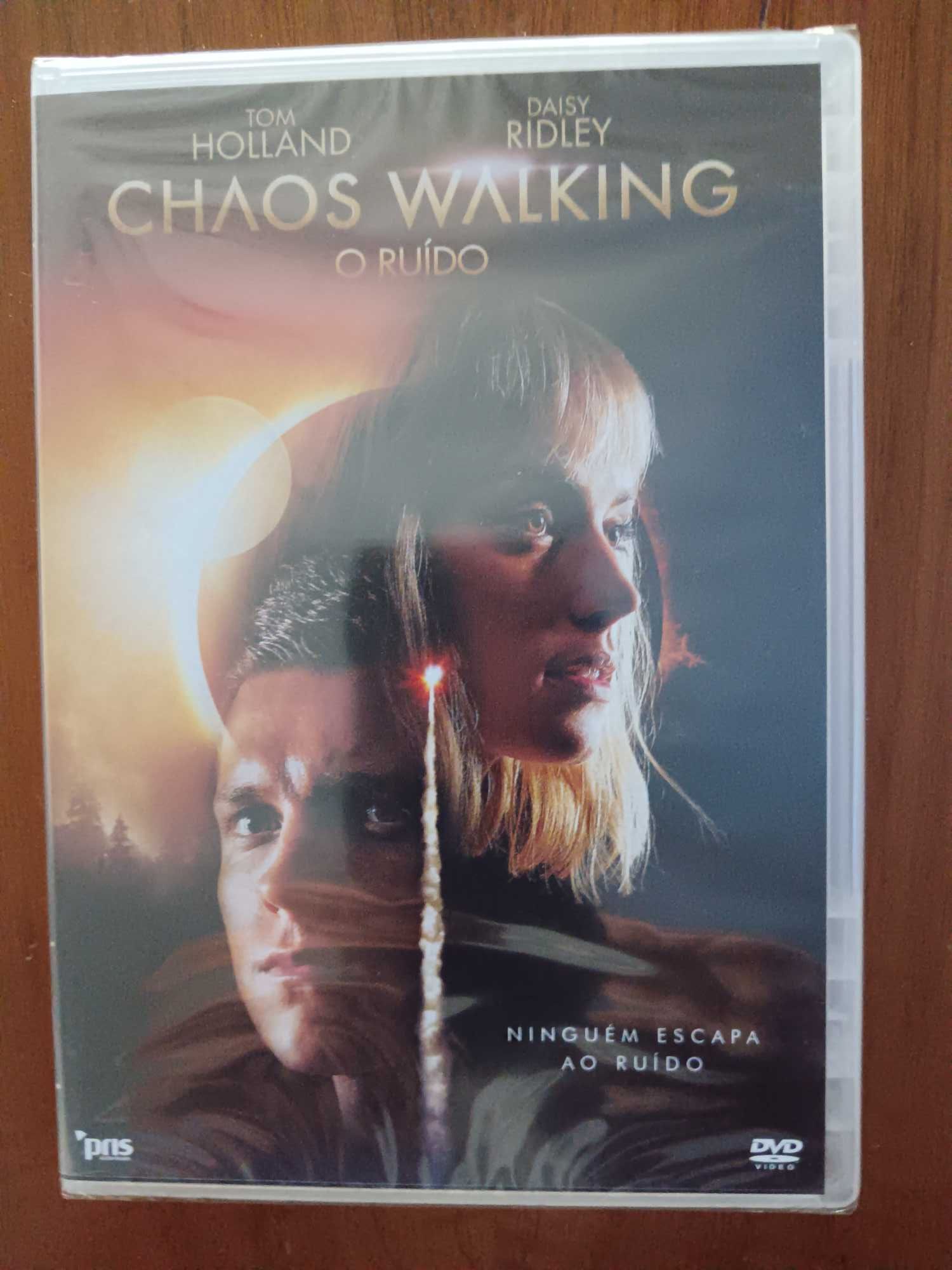 filme dvd original - chaos walking - o ruido - selado