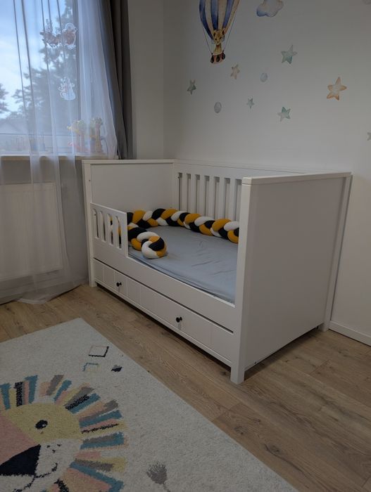 Łóżeczko niemowlęce / dziecięce Novellis Alpin z funkcją tapczana 140x