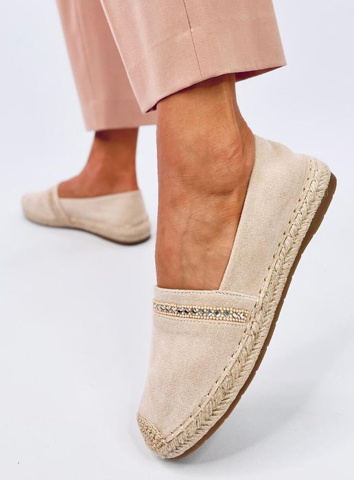 Espadryle Damskie Etance Beige